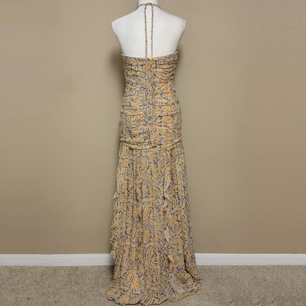 Veronica Beard Lucine Paisley Silk Gown - Picture 4 of 15